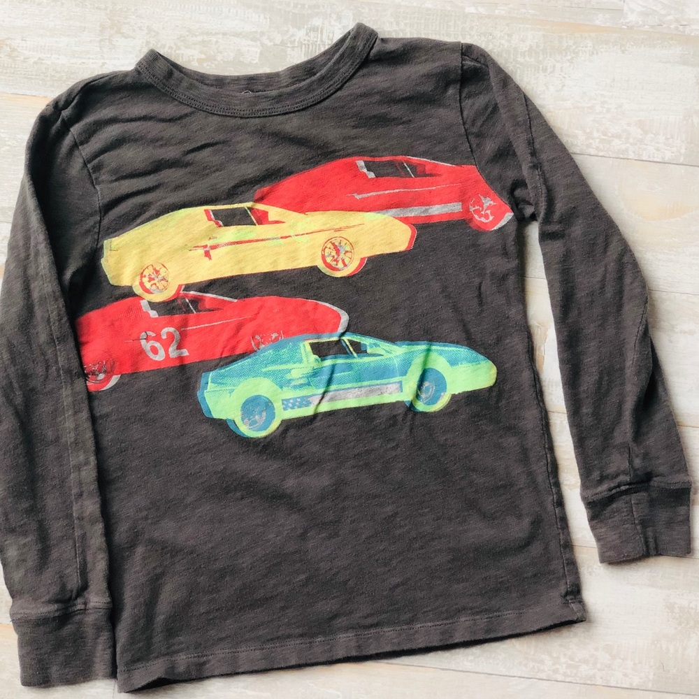 J Crew Car long sleeve tee!
